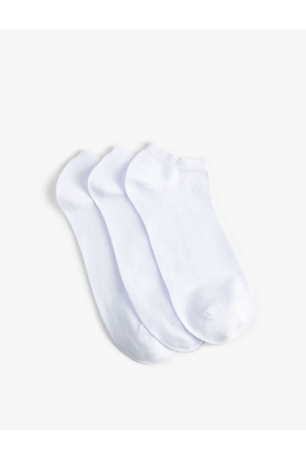 Koton Koton 3-Pack Basic Booties Socks Set