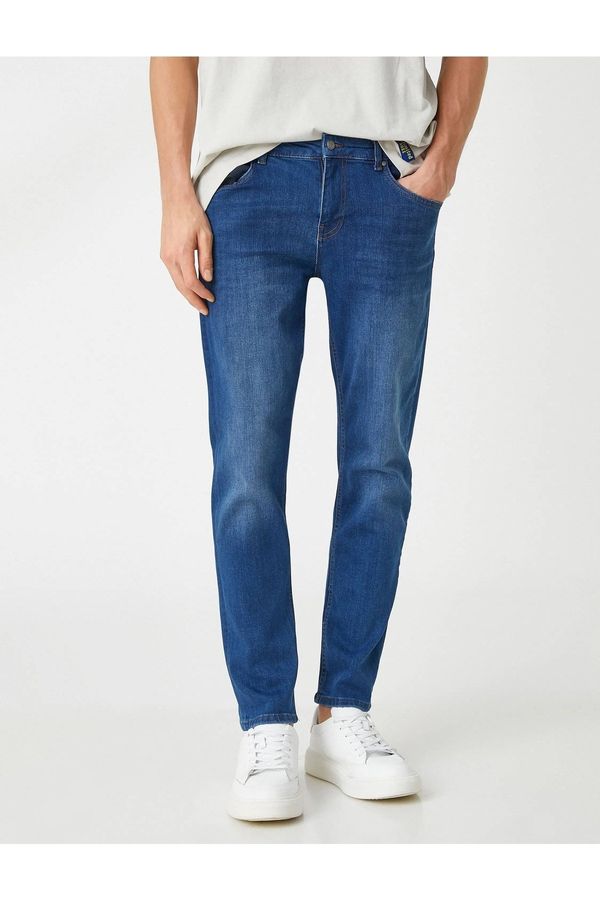 Koton Koton 3sam40249nd Slim Men's Jeans Medium Indigo