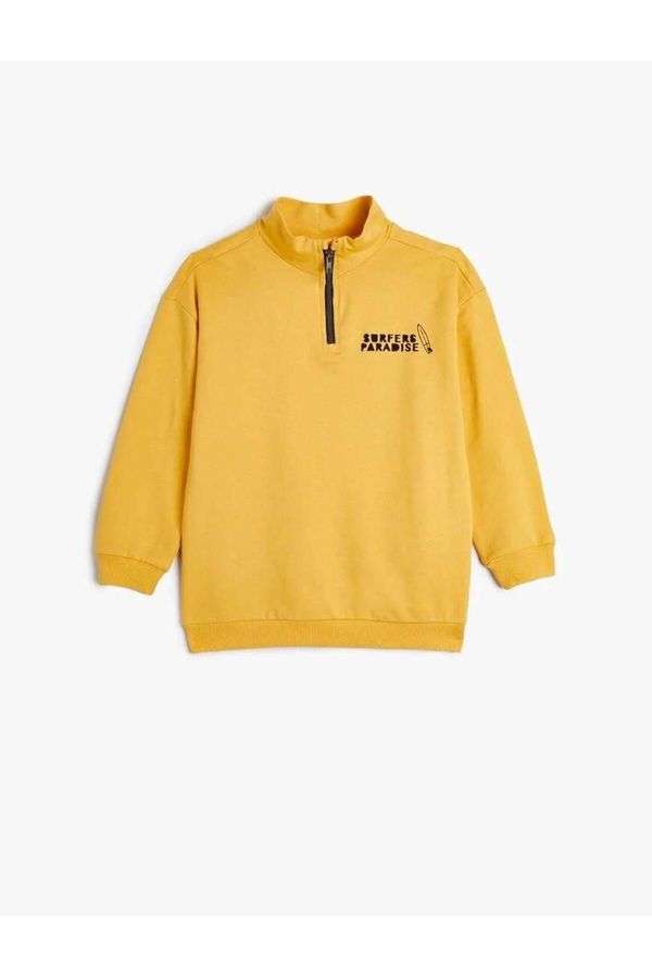 Koton Koton 4skb10216tk Boy Sweat Yellow