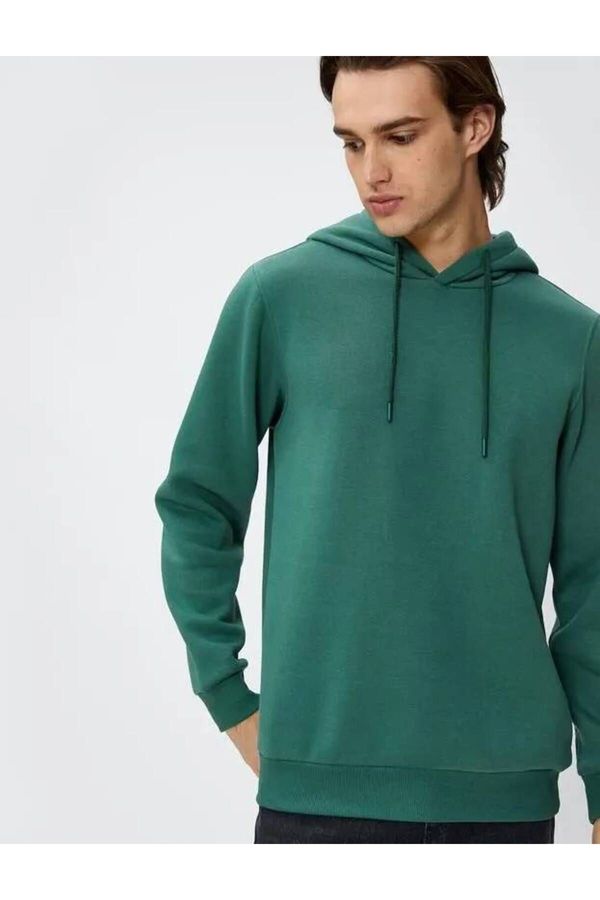 Koton Koton 4wam70023mk Men's Sweatshirt Green