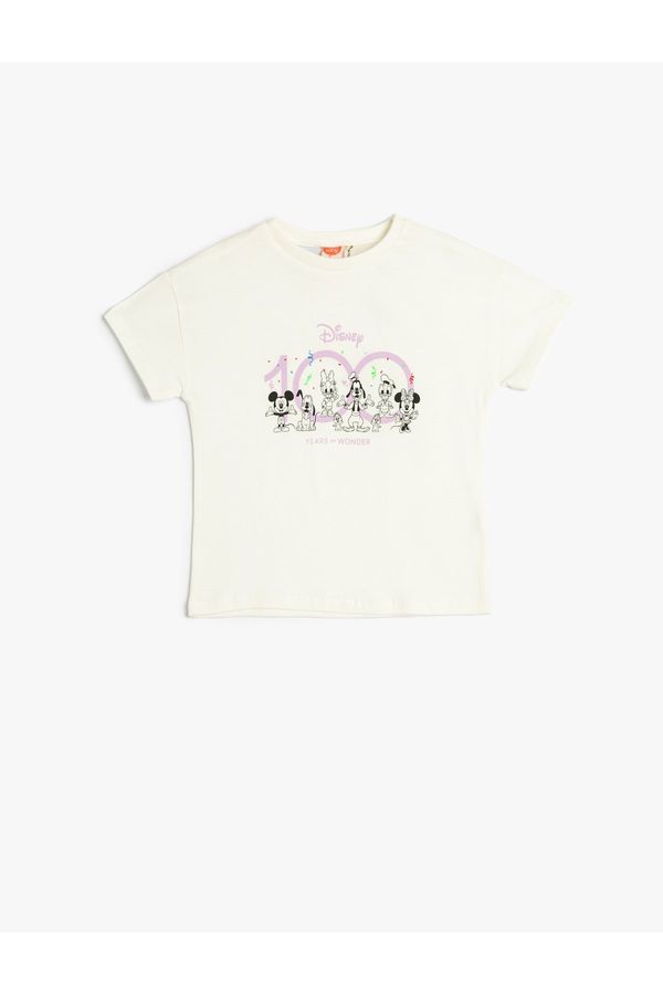Koton Koton Baby Girl Clothing T-Shirt 3SMG10197AK Ecru ECRU