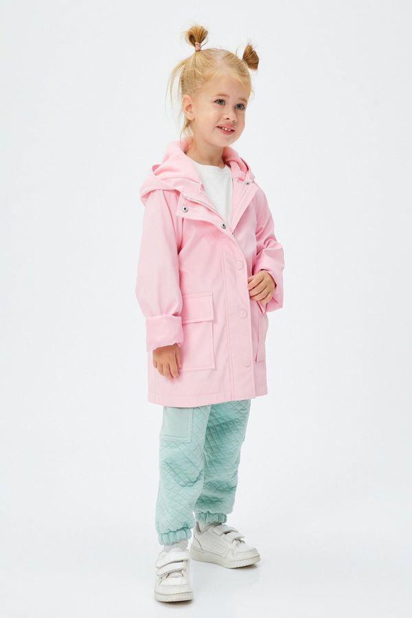 Koton Koton Baby Girl Pink Coat