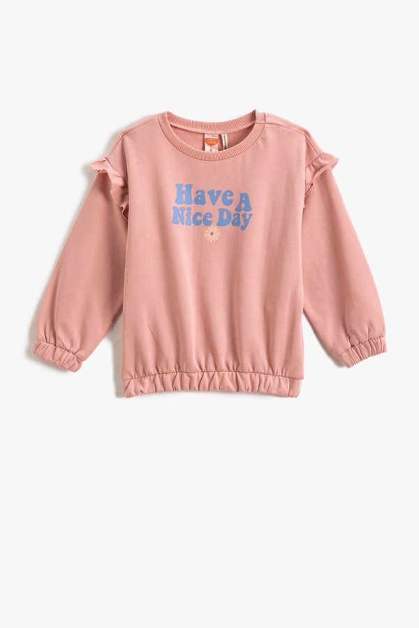 Koton Koton Baby Girl Pink Sweatshirt