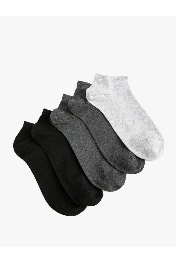 Koton Koton Basic 5-Piece Booties Socks Set Multi Color
