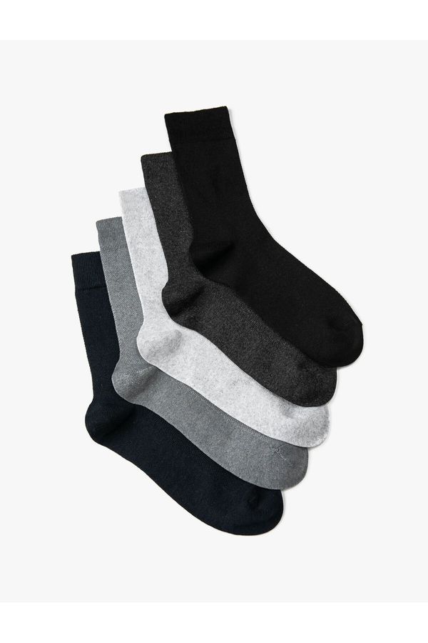 Koton Koton Basic 5-Piece Socks Set Multi Color