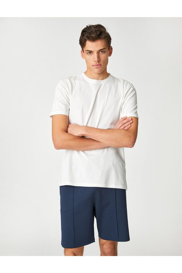Koton Koton Basic Cotton T-Shirt Crew Neck Short Sleeve