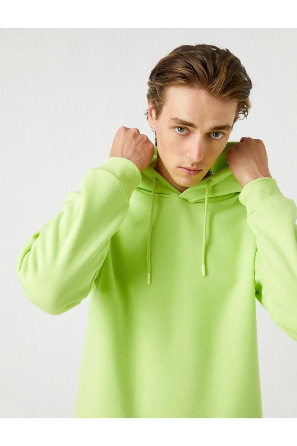 Koton Koton Basic Hooded Sweatshirt