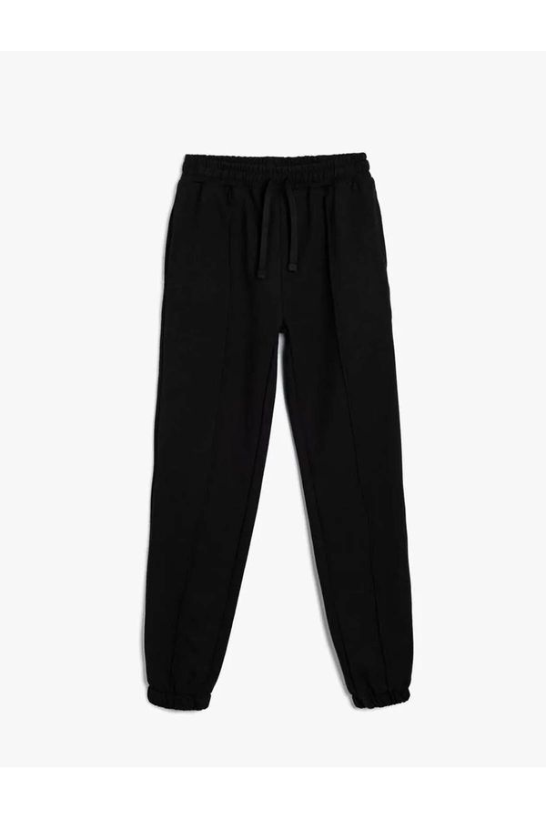 Koton Koton Basic Jogger Sweatpants Pocket Detailed Elastic Waist