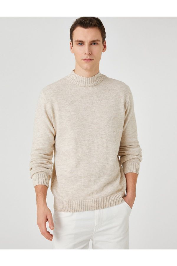 Koton Koton Basic Knitwear Sweater Half Turtleneck