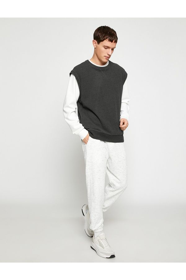Koton Koton Basic Sports Trousers with Lace-Up Waist, Pocket Detailed.