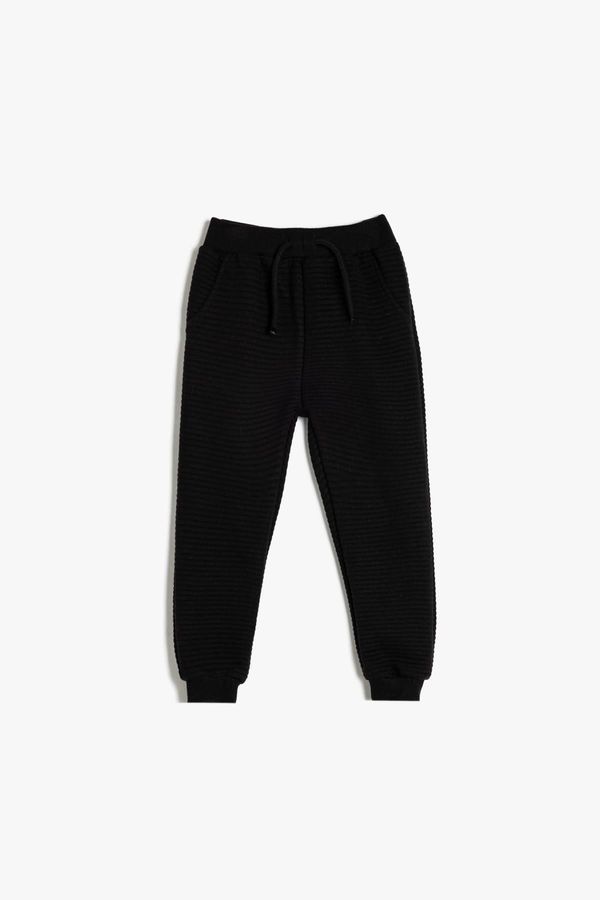 Koton Koton Black Baby Boy Sweatpants