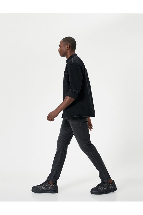 Koton Koton Brad Jeans - Slim Fit Premium Jeans