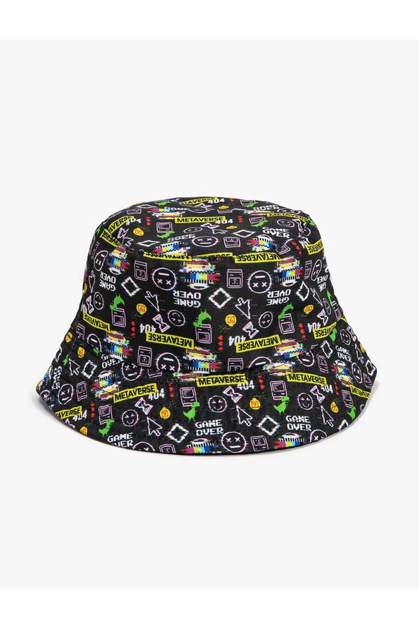 Koton Koton Bucket Hat Printed