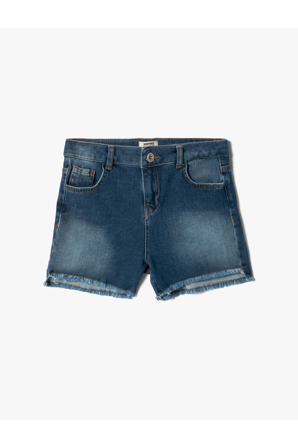 Koton Koton Denim Shorts With Pocket