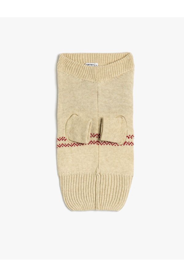 Koton Koton Dog Sweater Knitwear Long Sleeve Front