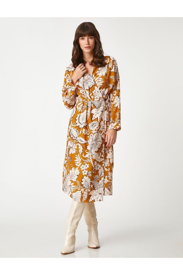 Koton Koton Floral Wrap Dress