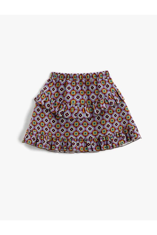 Koton Koton Frilly Mini Skirt