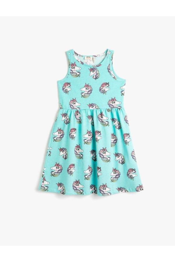 Koton Koton Girls' Dress - 3skg80051ak