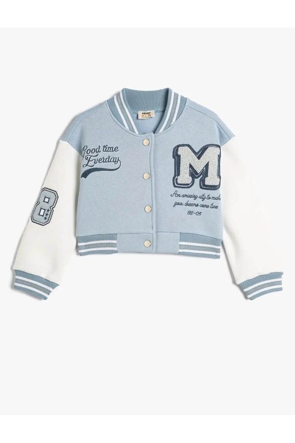 Koton Koton Girl's Jacket Blue