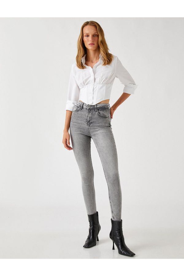 Koton Koton High Waist Jeans Slim Leg - Carmen Jean