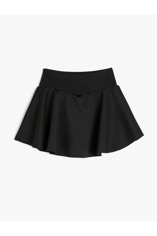 Koton Koton High Waist Tennis Skirt With Shorts