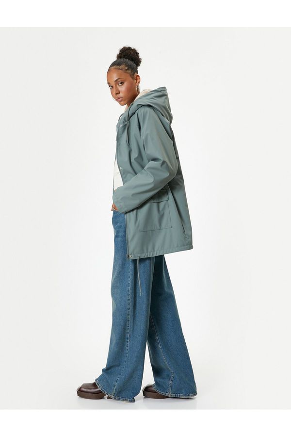 Koton Koton Khaki Women's Coat