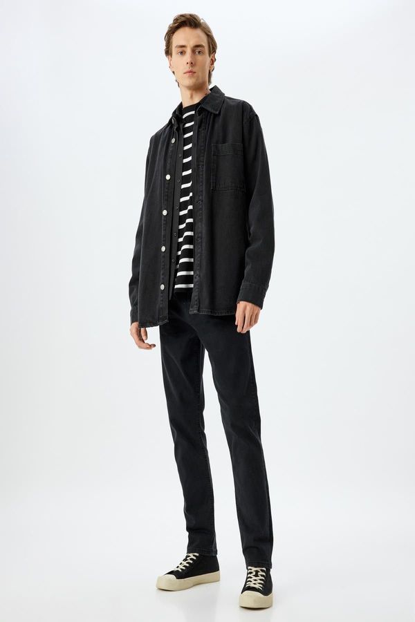 Koton Koton Men's Black Jeans