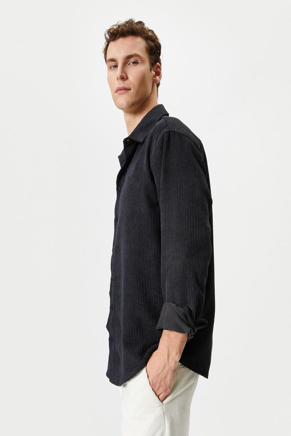 Koton Koton Men's Black Shirt