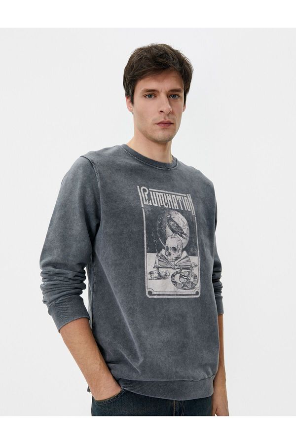 Koton Koton Men's Black Sweatshirt