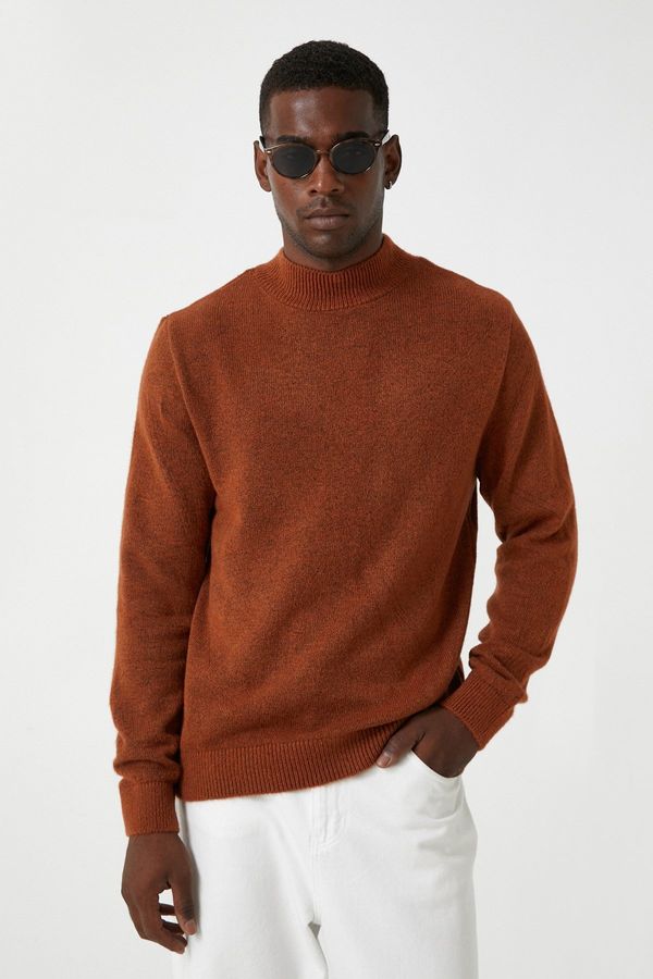 Koton Koton Men's Brick Sweater