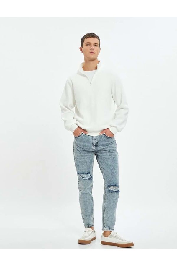 Koton Koton Men's Clothing Jeans Pants Light Indigo