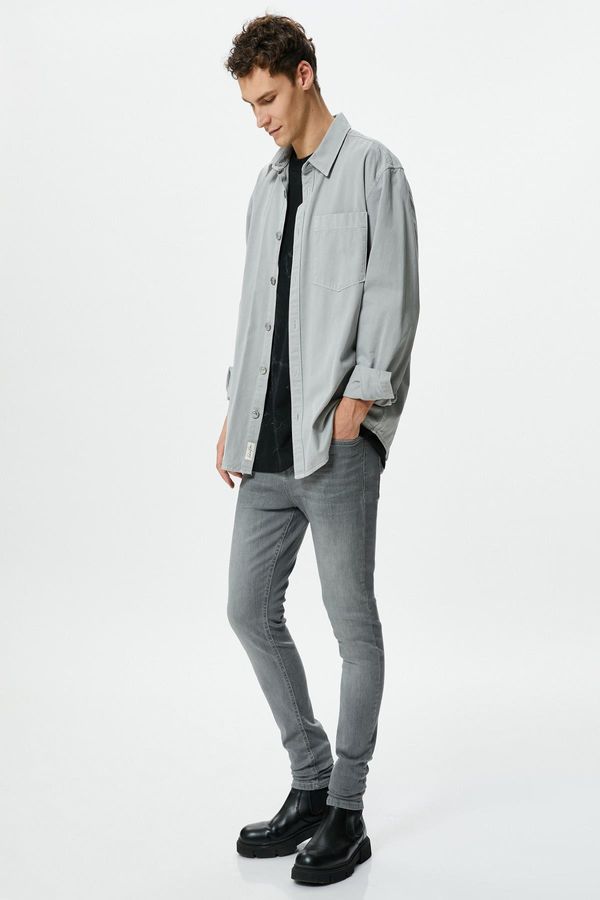 Koton Koton Men's Gray Jeans