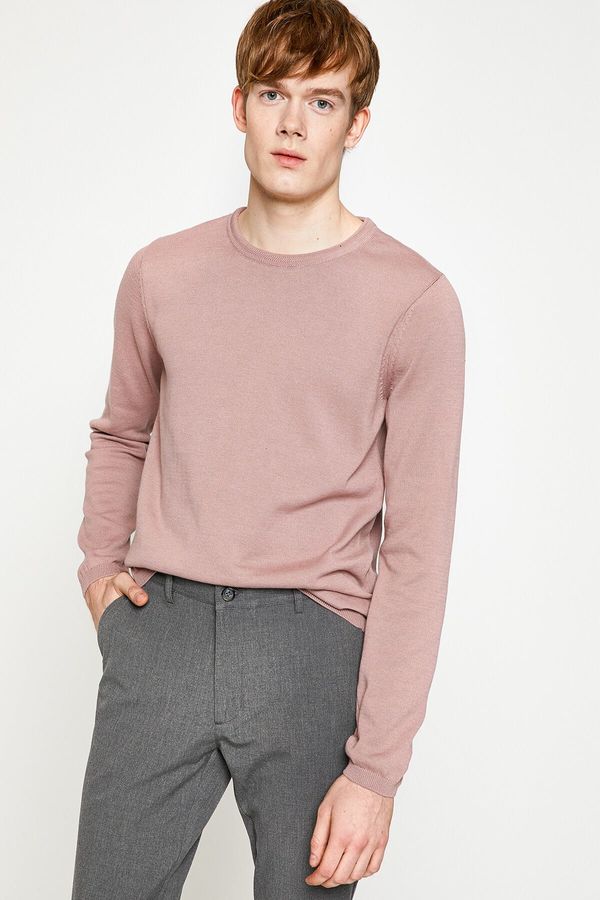 Koton Koton Men's Pink Sweater