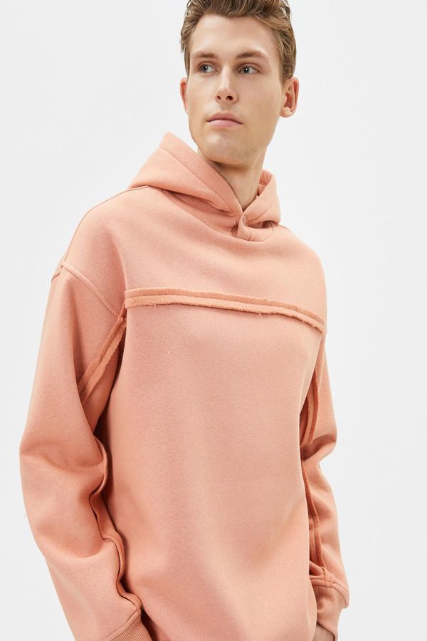 Koton Koton Men's Pink Sweatshirt