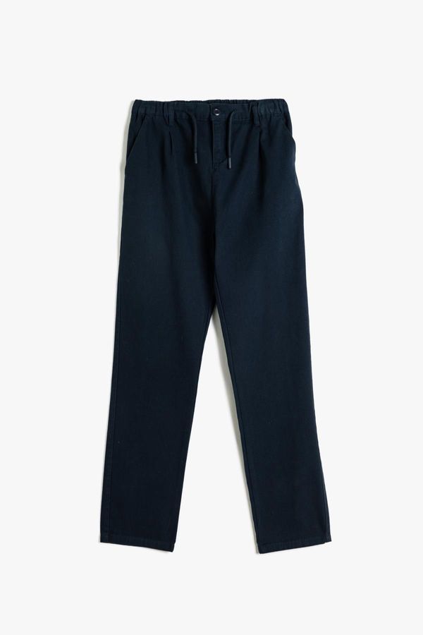 Koton Koton Navy Blue Boy's Trousers