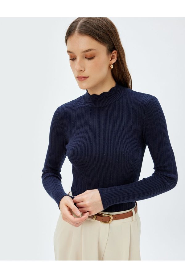 Koton Koton Navy Blue Women's Sweater
