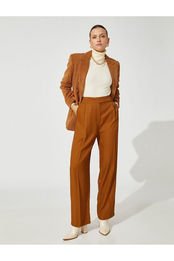 Koton Koton Pants Silk Look