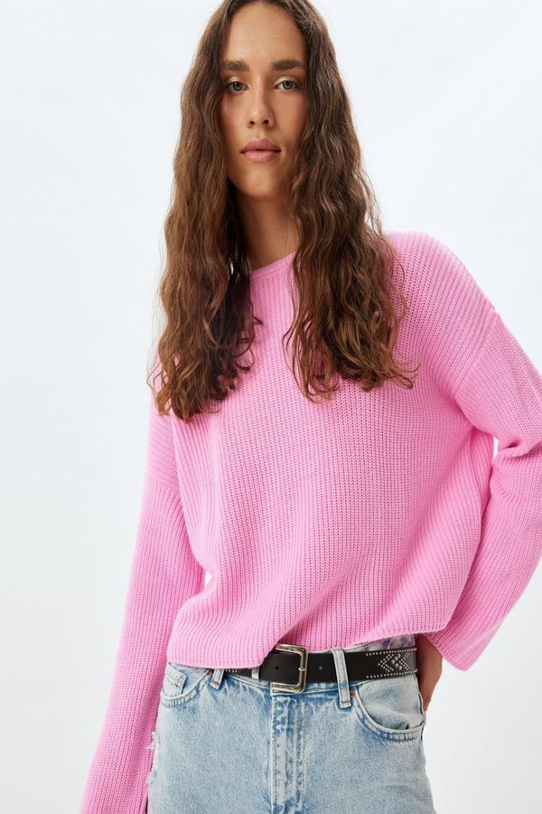 Koton Koton Pink Youth Sweater