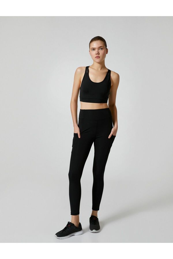 Koton Koton Pocket Sports Leggings High Waist Slim Fit