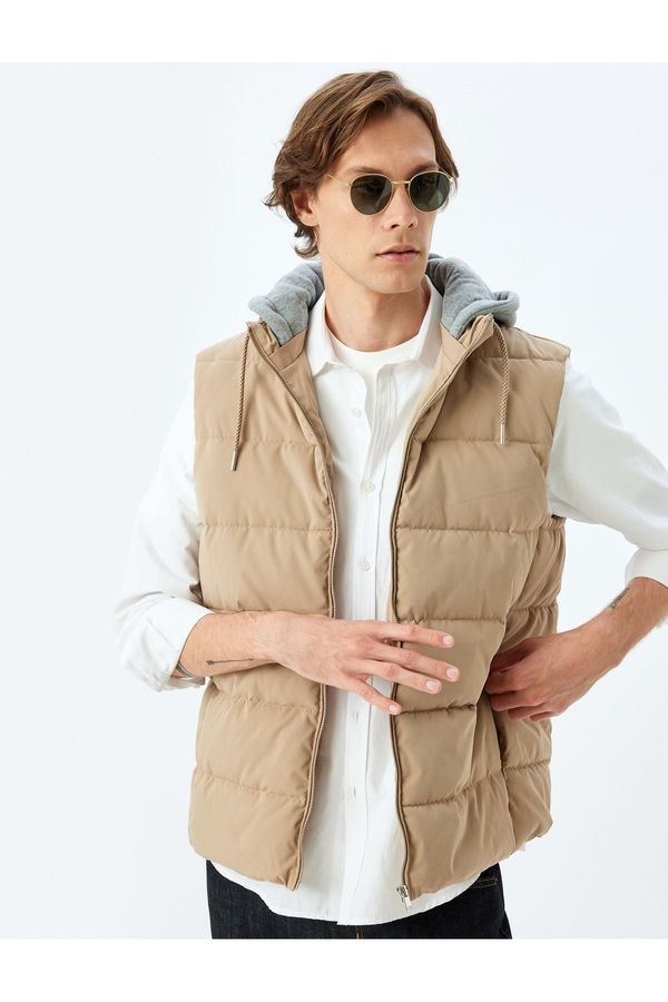 Koton Koton Puffer Vest Slim Fit Zippered