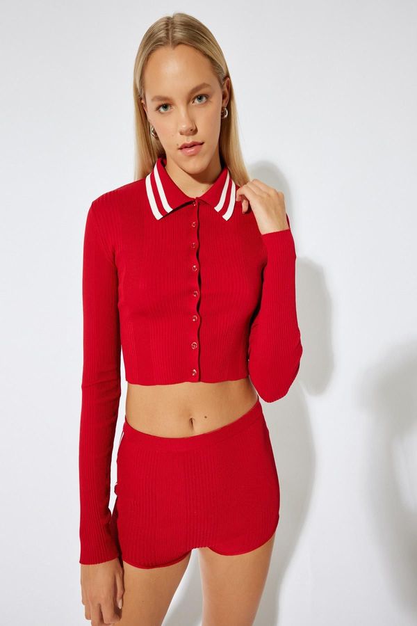 Koton Koton Red Youth Sweater