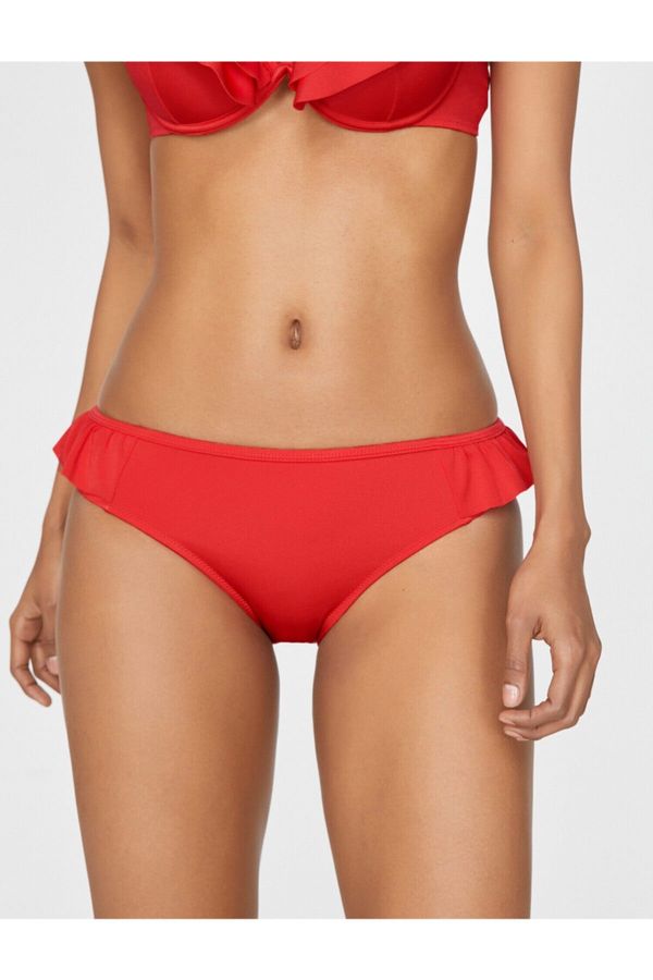 Koton Koton Ruffle Detailed Bikini Bottom