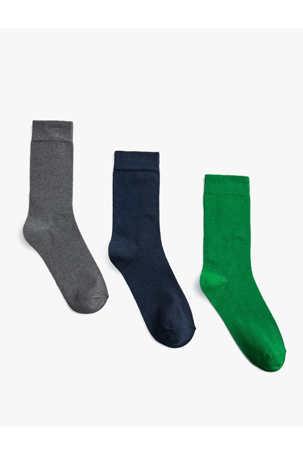 Koton Koton Set of 3 Crewneck Socks