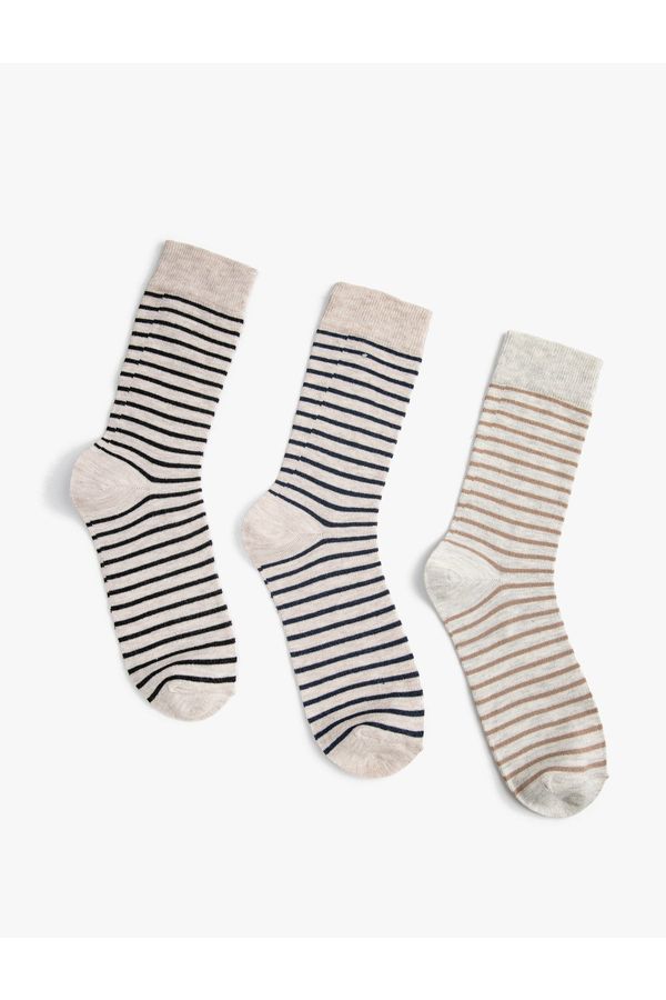 Koton Koton Set of 3 Crewneck Socks