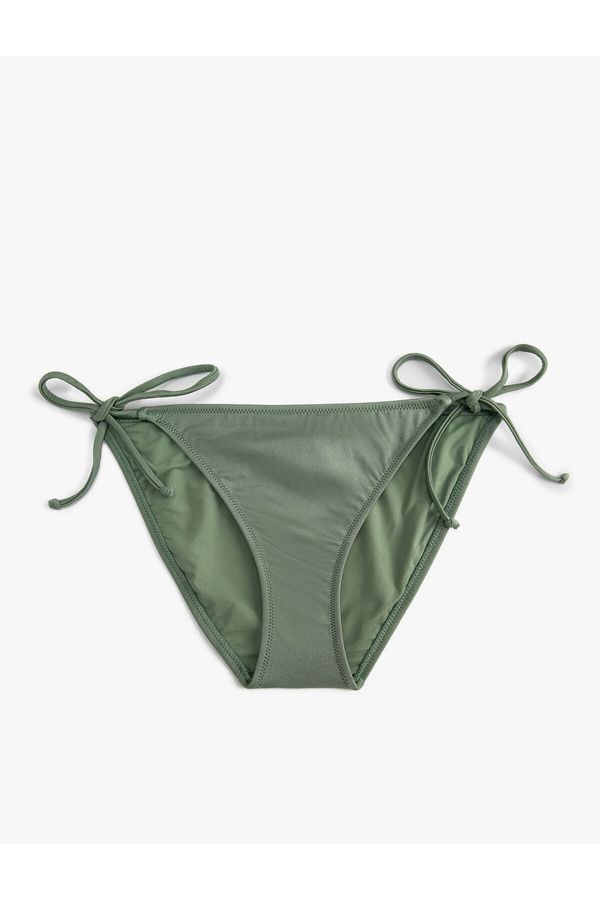 Koton Koton Shiny Brazilian Bikini Bottom Tie Side Detail