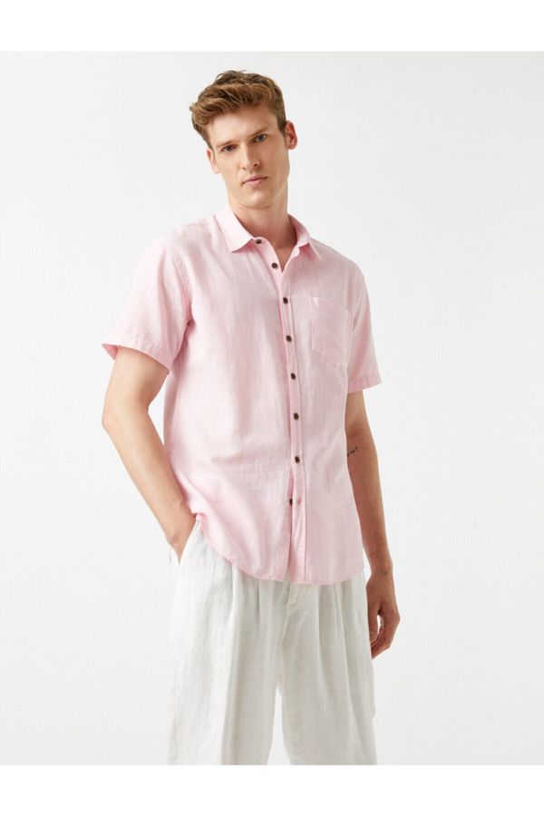 Koton Koton Shirt - Pink - Regular fit