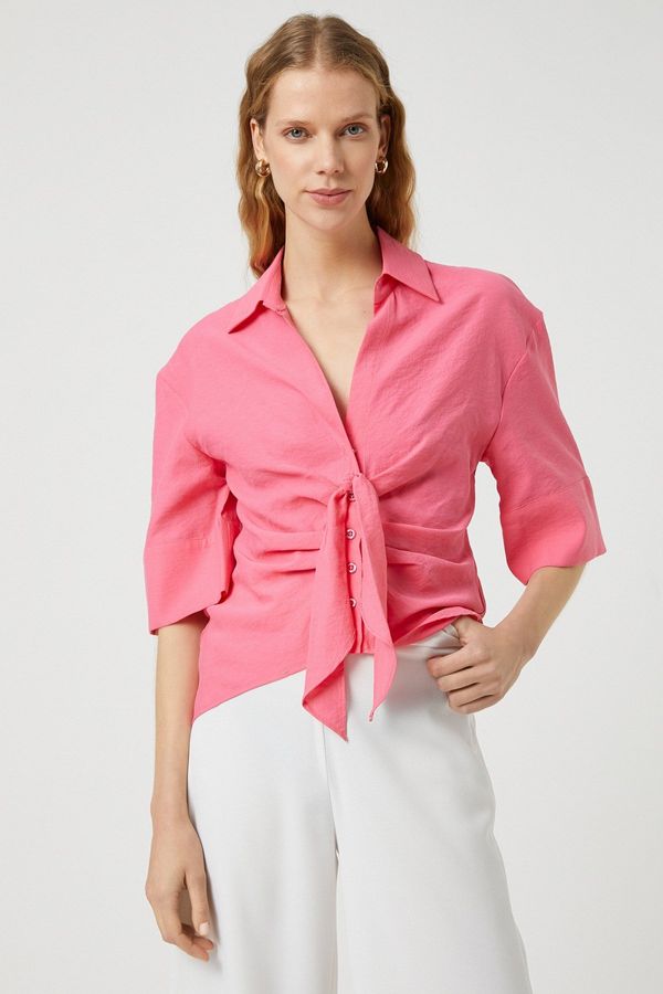 Koton Koton Shirt - Pink - Regular fit