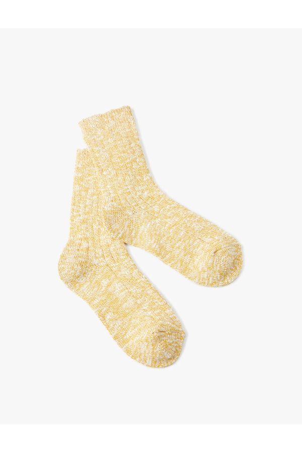 Koton Koton Socket Socks Thick Textured Melted