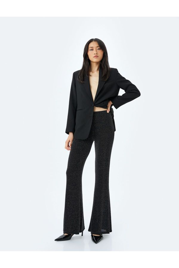 Koton Koton Sparkling Spanish Leg Trousers