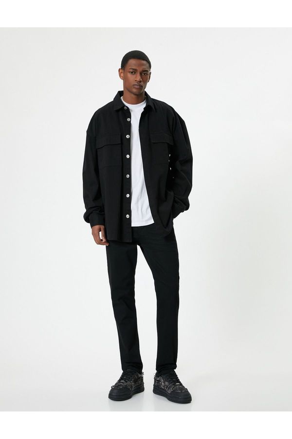 Koton Koton Standard Waist Skinny Fit Jeans - Michael Jean